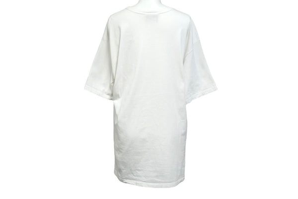 Versace Jeans Couture Versace Blue Weber Jeans Couture Photo T-shirt White Red Logo Size XL Good Condition Used 58762