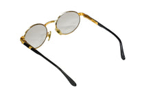 画像をギャラリービューアに読み込む, GIANFRANCO FERRE ジャンフランコフェレ オーバル 眼鏡 GFF 358 ゴールド メタル アイウェア 小物 52□20 良品 中古 58765