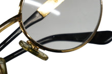 画像をギャラリービューアに読み込む, GIANFRANCO FERRE ジャンフランコフェレ オーバル 眼鏡 GFF 358 ゴールド メタル アイウェア 小物 52□20 良品 中古 58765