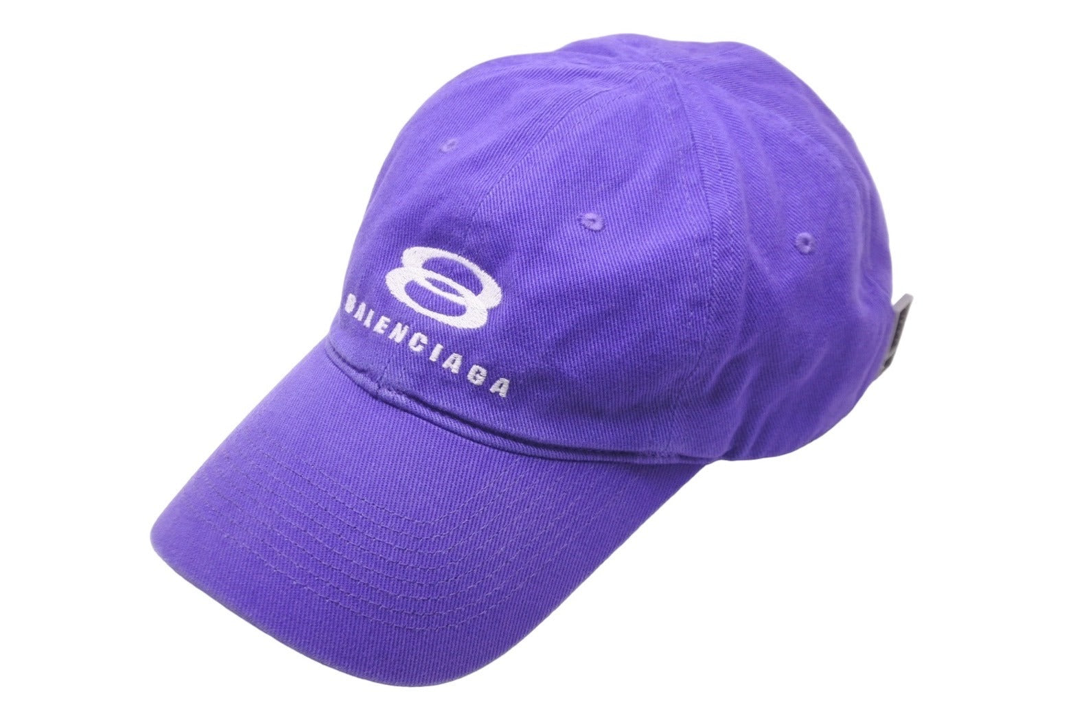 BALENCIAGA 22ss ロゴ刺繍キャップ CAP 帽子カラーブラック