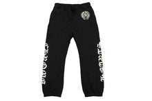 画像をギャラリービューアに読み込む, 新品未使用品 CHROME HEARTS クロムハーツ スリットポケット パンツ スウェットパンツ M ブラック ホースシュー 中古 58802