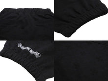 画像をギャラリービューアに読み込む, 新品未使用品 CHROME HEARTS クロムハーツ スリットポケット パンツ スウェットパンツ M ブラック ホースシュー 中古 58802