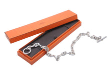 Load image into Gallery viewer, 極美品 HERMES エルメス ネックレス シェーヌダンクルGM 29コマ シルバー925 136.5g 中古 58830