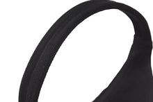 Load image into Gallery viewer, PRADA プラダ ハンドバッグ ワンショルダー MV515 ホーボー ミニバッグ 三角ロゴ ブラック シルバー金具 美品 中古 58833