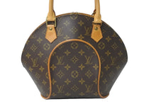 画像をギャラリービューアに読み込む, LOUIS VUITTON ルイヴィトン ハンドバッグ エリプスPM M51127 モノグラム ゴールド金具 美品 中古 58862