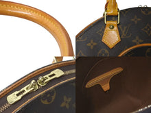 画像をギャラリービューアに読み込む, LOUIS VUITTON ルイヴィトン ハンドバッグ エリプスPM M51127 モノグラム ゴールド金具 美品 中古 58862