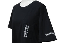 画像をギャラリービューアに読み込む, CHROME HEARTS クロムハーツ 半袖 Ｔシャツ 東京限定 スクロールラベル ブラック サイズM 美品 中古 58877