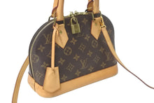 画像をギャラリービューアに読み込む, LOUIS VUITTON ルイヴィトン ハンドバッグ アルマBB 2WAY ショルダーストラップ付き M53152 ゴールド金具 美品 中古 58886