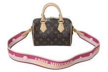 画像をギャラリービューアに読み込む, 新品同様 LOUIS VUITTON ルイヴィトン ハンドバッグ M46234 スピーディバンドリエール 20 ブラウン モノグラム 中古 58887