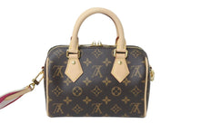画像をギャラリービューアに読み込む, 新品同様 LOUIS VUITTON ルイヴィトン ハンドバッグ M46234 スピーディバンドリエール 20 ブラウン モノグラム 中古 58887