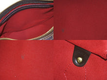 画像をギャラリービューアに読み込む, LOUIS VUITTON ルイヴィトン ボストンバッグ スピーディ25 ダミエ N41532 ブラウン ゴールド金具 美品 中古 58909