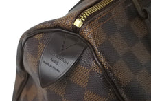 画像をギャラリービューアに読み込む, LOUIS VUITTON ルイヴィトン ボストンバッグ スピーディ25 ダミエ N41532 ブラウン ゴールド金具 美品 中古 58909