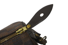 画像をギャラリービューアに読み込む, LOUIS VUITTON ルイヴィトン ボストンバッグ スピーディ25 ダミエ N41532 ブラウン ゴールド金具 美品 中古 58909