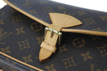 画像をギャラリービューアに読み込む, LOUIS VUITTON ルイヴィトン ショルダーバッグ M42250 ソローニュ モノグラム ブラウン ゴールド金具 美品 中古 58912