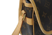 画像をギャラリービューアに読み込む, LOUIS VUITTON ルイヴィトン ショルダーバッグ M42250 ソローニュ モノグラム ブラウン ゴールド金具 美品 中古 58912