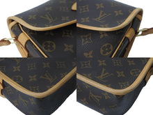 画像をギャラリービューアに読み込む, LOUIS VUITTON ルイヴィトン ショルダーバッグ M42250 ソローニュ モノグラム ブラウン ゴールド金具 美品 中古 58912