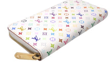 画像をギャラリービューアに読み込む, LOUIS VUITTON ルイ ヴィトン 長財布 ジッピー・ウォレット リッチ M60241 モノグラムマルチカラー 美品 中古 58916
