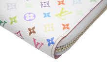 画像をギャラリービューアに読み込む, LOUIS VUITTON ルイ ヴィトン 長財布 ジッピー・ウォレット リッチ M60241 モノグラムマルチカラー 美品 中古 58916