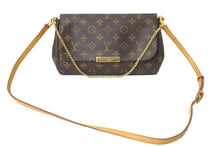 画像をギャラリービューアに読み込む, LOUIS VUITTON ルイヴィトン ショルダーバッグ 2WAY フェイボリットPM M40717 モノグラム ゴールド金具 美品 中古 58920