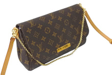 画像をギャラリービューアに読み込む, LOUIS VUITTON ルイヴィトン ショルダーバッグ 2WAY フェイボリットPM M40717 モノグラム ゴールド金具 美品 中古 58920