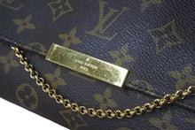 画像をギャラリービューアに読み込む, LOUIS VUITTON ルイヴィトン ショルダーバッグ 2WAY フェイボリットPM M40717 モノグラム ゴールド金具 美品 中古 58920
