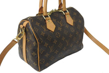 Load image into Gallery viewer, LOUIS VUITTON ルイヴィトン ハンドバッグ M41113 スピーディ・バンドリエール 25 ブラウン モノグラム ゴールド金具 美品 中古 58921