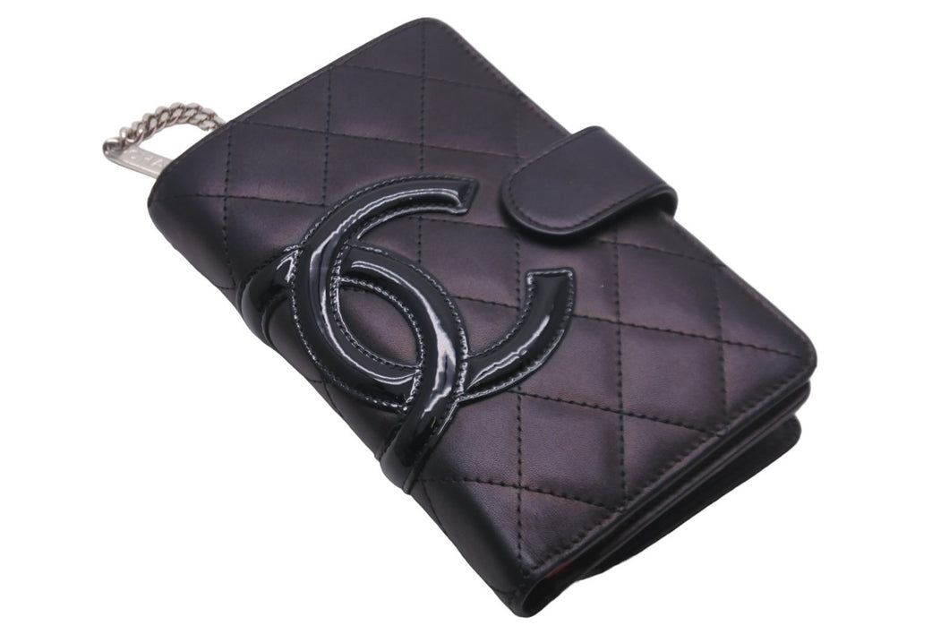 CHANEL シャネル 財布 ブラック カンボンライン 14番台 ココマーク