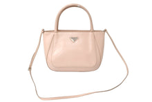 Load image into Gallery viewer, PRADA プラダ ハンドバッグ 2WAY ショルダーストラップ付き 1BA318 ピンク シルバー金具 良品 中古 58927