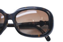 画像をギャラリービューアに読み込む, CHANEL シャネル サングラス ココマーク サイドリボン ブラウン 58□17 5170-A c.714/3B 美品 中古 58943