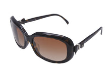 画像をギャラリービューアに読み込む, CHANEL シャネル サングラス ココマーク サイドリボン ブラウン 58□17 5170-A c.714/3B 美品 中古 58943