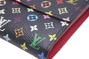 LOUIS VUITTON ルイ ヴィトン ポルトフォイユ サラ モノグラム マルチ ...