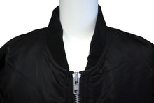 画像をギャラリービューアに読み込む, 新品同様 FFF POSTAL SERVICE トリプルエフポスタルサービス ボンバージャケット MA1 ナイロン ポリエステル ブラック 中古58965