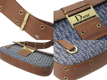 画像をギャラリービューアに読み込む, Christian Dior クリスチャンディオール ショルダーバッグ トロッター ストリートシック 23-MA-0013 ゴールド金具 美品 中古 58967
