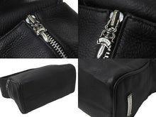 Load image into Gallery viewer, 極美品 CHROME HEARTS クロムハーツ ショルダーバッグ ランチボックス クロスパッチ クロスボール レザー シルバー925 中古 58968
