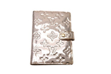 Load image into Gallery viewer, LOUIS VUITTON ルイヴィトン 手帳カバー アジェンダPM R20962 モノグラム ヴェルニ パテントレザー ゴールド 美品 中古 58970