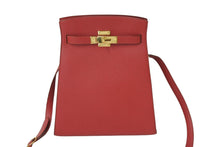 Load image into Gallery viewer, 極美品 エルメス HERMES ケリー スポーツ MM クシュベル ルージュアッシュ レッド ショルダー バッグ ○X刻印 58971 中古