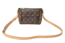 画像をギャラリービューアに読み込む, LOUIS VUITTON ルイヴィトン ショルダーバッグ M51165 ヴィバシテPM ブラウン モノグラム ゴールド金具 美品 中古 58979