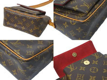 画像をギャラリービューアに読み込む, LOUIS VUITTON ルイヴィトン ショルダーバッグ M51165 ヴィバシテPM ブラウン モノグラム ゴールド金具 美品 中古 58979