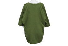 Load image into Gallery viewer, KAPITAL キャピタル Vネック 半袖Ｔシャツ グリーン コットン 日本製 サイズ 3 K1905SC168 美品 中古 58992