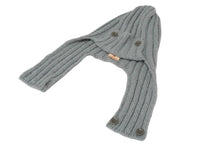 Load image into Gallery viewer, KAPITAL キャピタル 5Gウール 3×3リブ ハンティングニットキャップ グレー フリーサイズ K1811KN802 美品 中古 58994