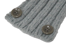 Load image into Gallery viewer, KAPITAL キャピタル 5Gウール 3×3リブ ハンティングニットキャップ グレー フリーサイズ K1811KN802 美品 中古 58994