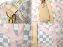 画像をギャラリービューアに読み込む, LOUIS VUITTON ルイヴィトン ボストンバッグ キーポルバンドリエール50 ダミエアズール タヒチコレクション N41048 美品 中古 58996