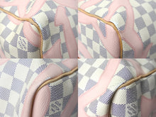 画像をギャラリービューアに読み込む, LOUIS VUITTON ルイヴィトン ボストンバッグ キーポルバンドリエール50 ダミエアズール タヒチコレクション N41048 美品 中古 58996