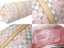 画像をギャラリービューアに読み込む, LOUIS VUITTON ルイヴィトン ボストンバッグ キーポルバンドリエール50 ダミエアズール タヒチコレクション N41048 美品 中古 58996