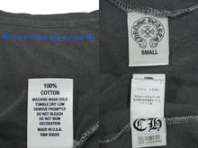 画像をギャラリービューアに読み込む, CHROME HEARTS クロムハーツ レディース クルーネック 半袖Ｔシャツ グレー コットン サイズ S 美品 中古 58997