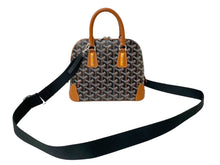 画像をギャラリービューアに読み込む, GOYARD ゴヤール ヴァンドーム 2WAY ミニハンドバッグ ショルダー ブラウン VENDOSPMLTY01CL01P ヘリンボーン柄 美品 中古 58998