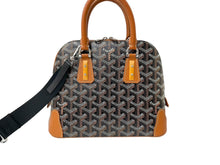 画像をギャラリービューアに読み込む, GOYARD ゴヤール ヴァンドーム 2WAY ミニハンドバッグ ショルダー ブラウン VENDOSPMLTY01CL01P ヘリンボーン柄 美品 中古 58998