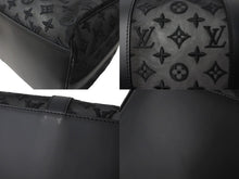 画像をギャラリービューアに読み込む, LOUIS VUITTON ルイヴィトン モノグラム シースルー キーポル バンドリエール50 ボストンバッグ ブラック M53971 美品 中古 58999