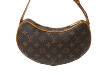 画像をギャラリービューアに読み込む, 極美品 LOUIS VUITTON ルイヴィトン ショルダーバッグ M51510 ポシェット クロワッサン モノグラム ブラウン ゴールド 中古 59007