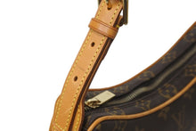 画像をギャラリービューアに読み込む, 極美品 LOUIS VUITTON ルイヴィトン ショルダーバッグ M51510 ポシェット クロワッサン モノグラム ブラウン ゴールド 中古 59007